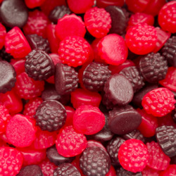 Confectionery: Blackberries & Raspberries