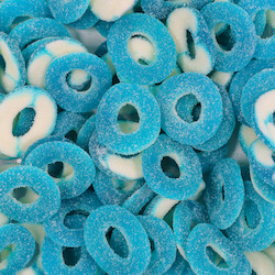 Sour Rings Blue 300g