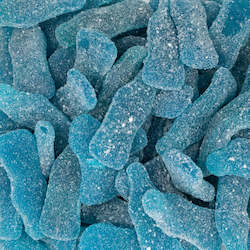 Giant Blue Raspberry Bottles 100g