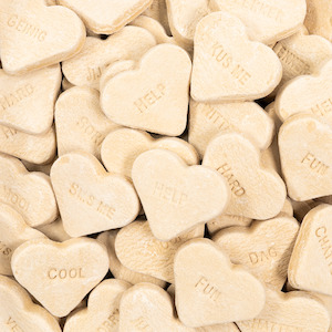 Giant Salmiak Hearts 100g