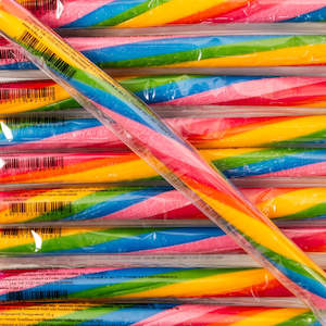 Confectionery: Rainbow Candy Stick 55g