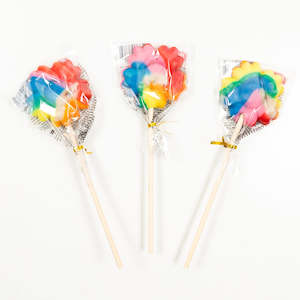 Big Flower Rainbow Lollipop 40g