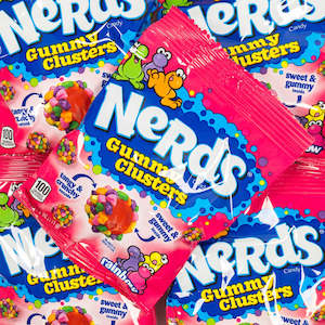 Nerds Rainbow Gummy Clusters Pouch 141g