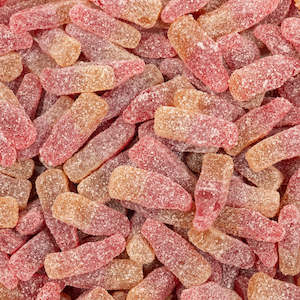 Mini Fizzy Cherry Bottles 100g