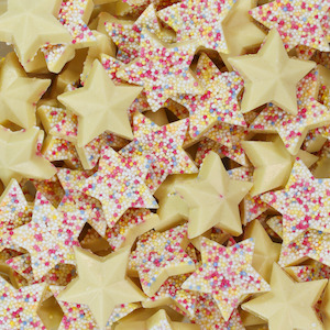 White Chocolate Stars 200g