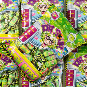 Confectionery: Dr Sour Chew Bites Mix 180g