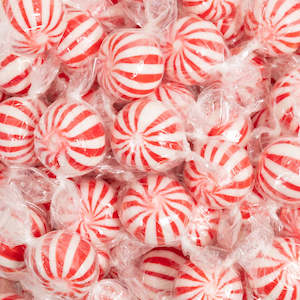 Mint Balls Red & White 200g