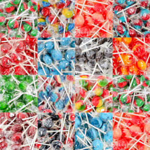 Confectionery: Dobson Mega Lollipop Singles 22g