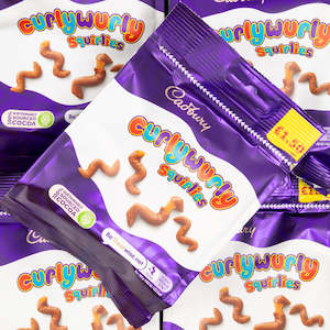 Confectionery: Cadbury Curly Wurly Squirlies 85g