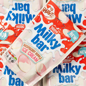 Nestle Milky Bar Buttons Raspberry Ripple Ice Cream 86g