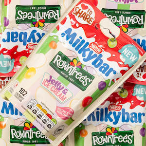 Confectionery: Nestle Milky Bar Buttons Rowntree's Jelly & Ice Cream 86g