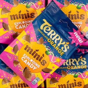 Terry's Chocolate Orange Minis Exploding Candy 105g