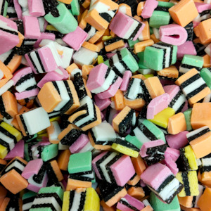 Licorice Offcuts Seconds 500g (Manufacturer's Clearance)