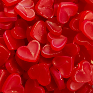 Confectionery: Glo Hearts (Mayceys)