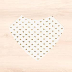 Dribble Bib: Baby Bees Dribble Bib