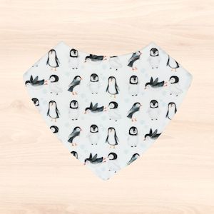 All: Winter Penguins Dribble Bib