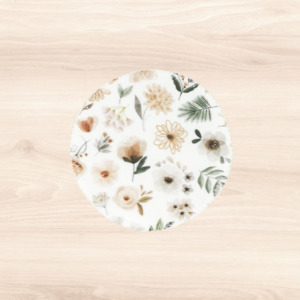 Earthy Flora Single Pair Breast Pads