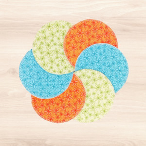 Breast Pads: Daisy Delight Orange Breast Pads