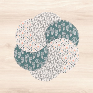 Forest Flowers Breast Pads