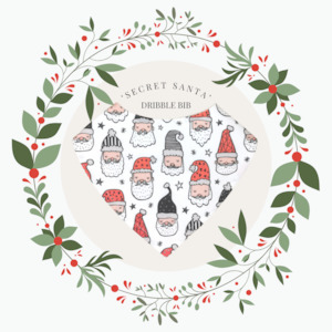 Featured: Secret Santa Dribble Bib