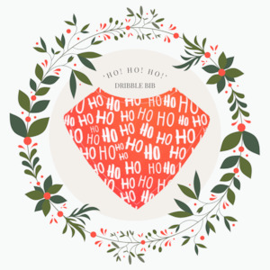 Featured: Ho! Ho! Ho! Dribble Bib