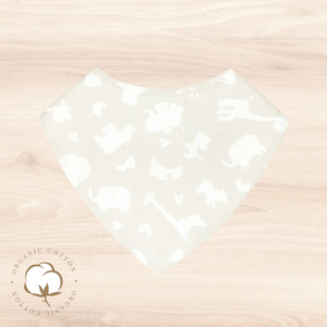 Organic Jungle Babies Dribble Bib