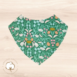 Organic Jungle Ivy Dribble Bib