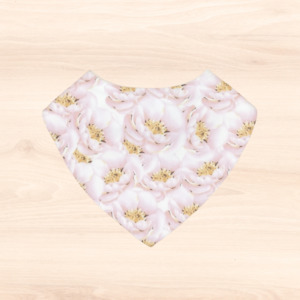 Peonies Dribble Bib