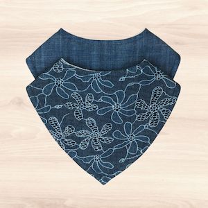 Denim & Denim Lace Bib Combo