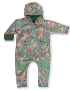 Therm | All Weather Fleece Onesie Pretty Garden