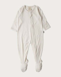 Baby: Babu | Merino Footed All in One Cream