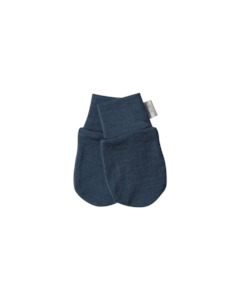 Babu | Merino Baby Mittens Denim