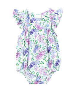 Milky Clothing | Wisteria Baby Playsuit