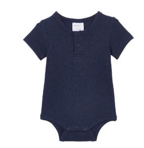 Milky Clothing | Indigo Rib Bubbysuit