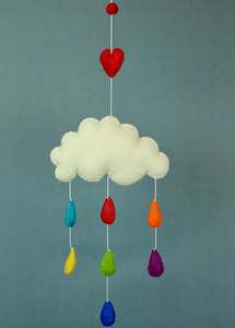 Raindrops Felt Mobile