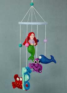 Felt Mobiles: Mermaid Felt Mobile