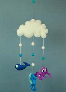 Sea Creatures Felt Mobile