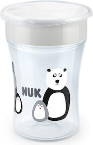 NUK - Monochrome Animals Magic Cup - 2 Colours