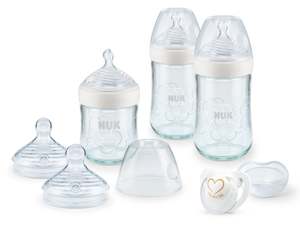 Feeding: NUK | Nature Sense Glass Bottle Set