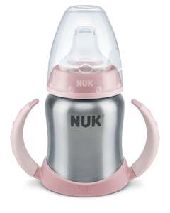 Feeding: NUK Stainless Steel Learner Cup