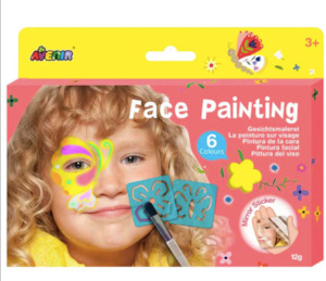 Costumes Accessories: Avenir | 6 Face Painting - Yellow