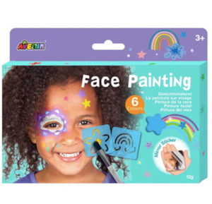 Costumes Accessories: Avenir | 6 Face Painting - Purple