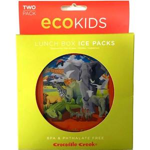 Crocodile Creek | Reusable Lunchbox Ice Pack Safari