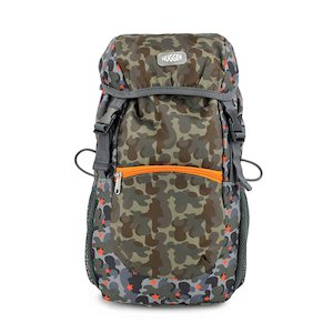 Backpacks: Hugger Kids - Kiddy Hiker Backpack - Desert Star Camouflage