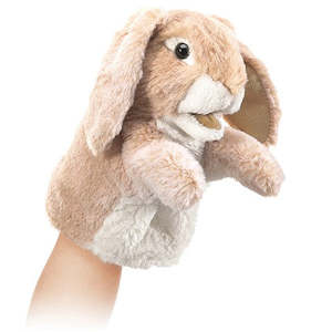 Puppets: Folkmanis Puppets | Little Lop Rabbit