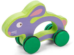 Le Toy Van - Wooden Bunny on Wheels