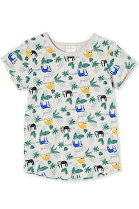 Baby Tops: Milky Clothing - Sloth Tee