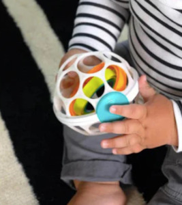 Baby Toys: Oball | Grip & Spin Rattle Toy