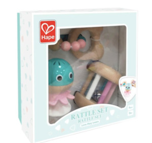 Hape | Baby to Toddler Sensory Gift Set