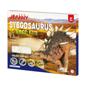 JEANNY | 3D Wooden Kits - Stegosaurus